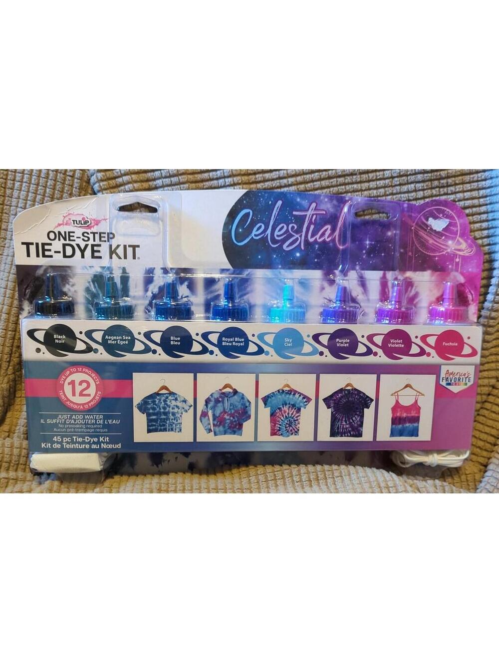 Tulip One step tie dye kit.